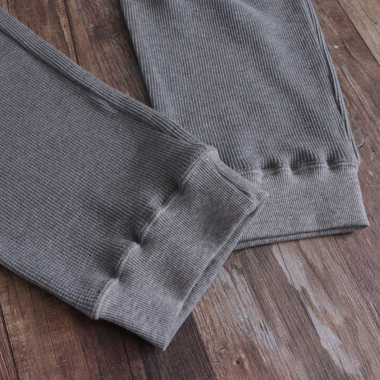 ワッフルパジャマのギフトセット(Gray)