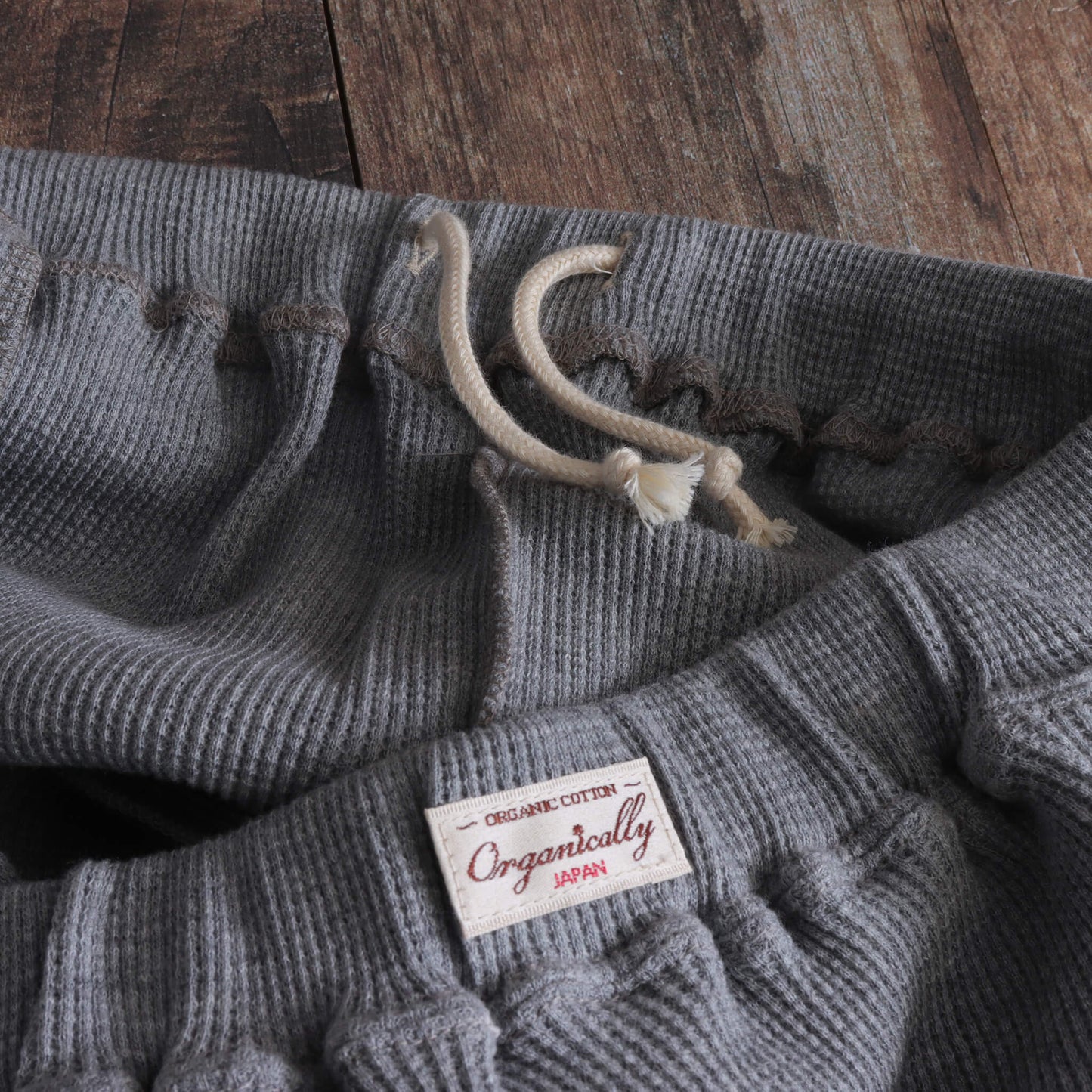 ワッフルパジャマのギフトセット(Gray)