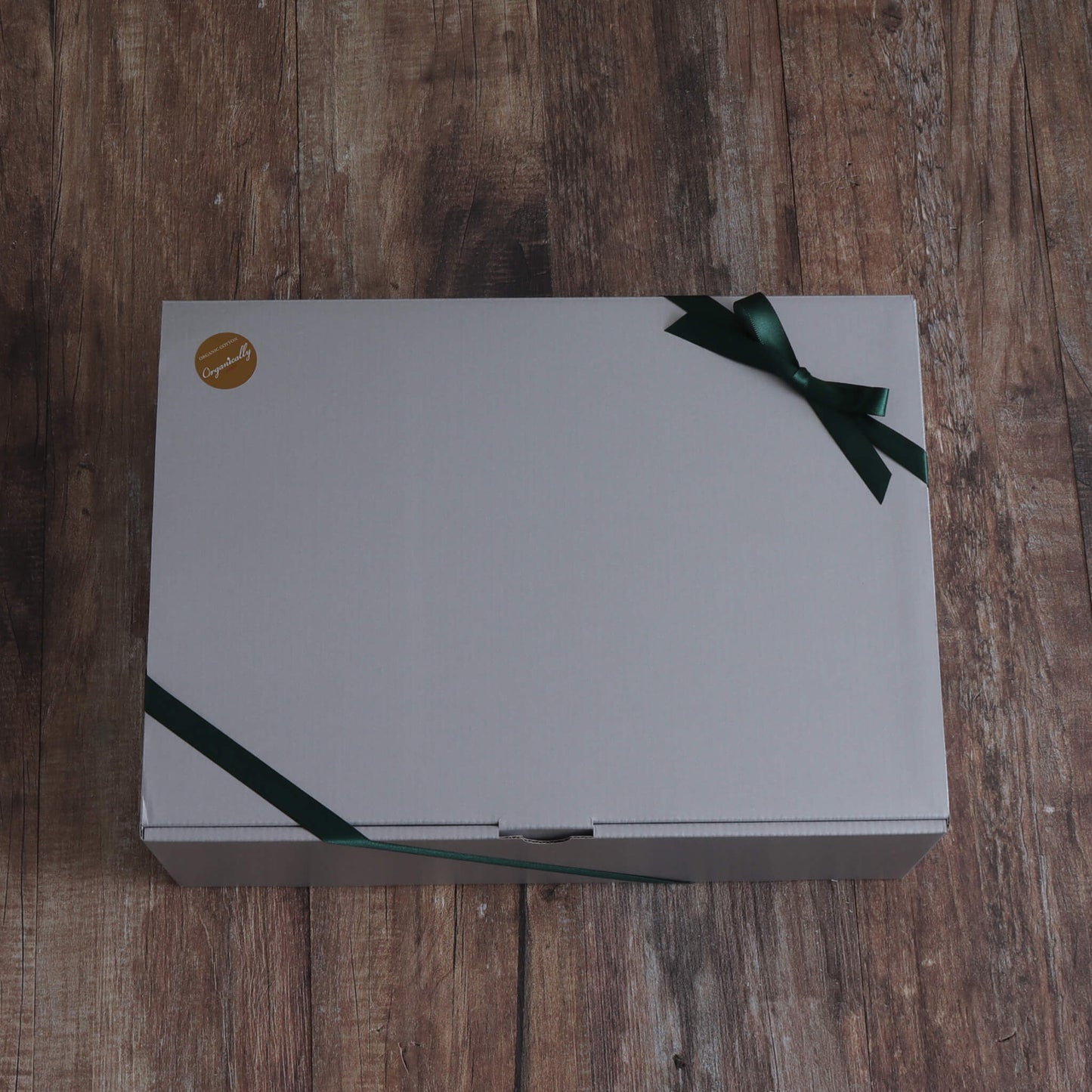 ベーシックオーガニックコットンバスタオル2枚ギフトセット