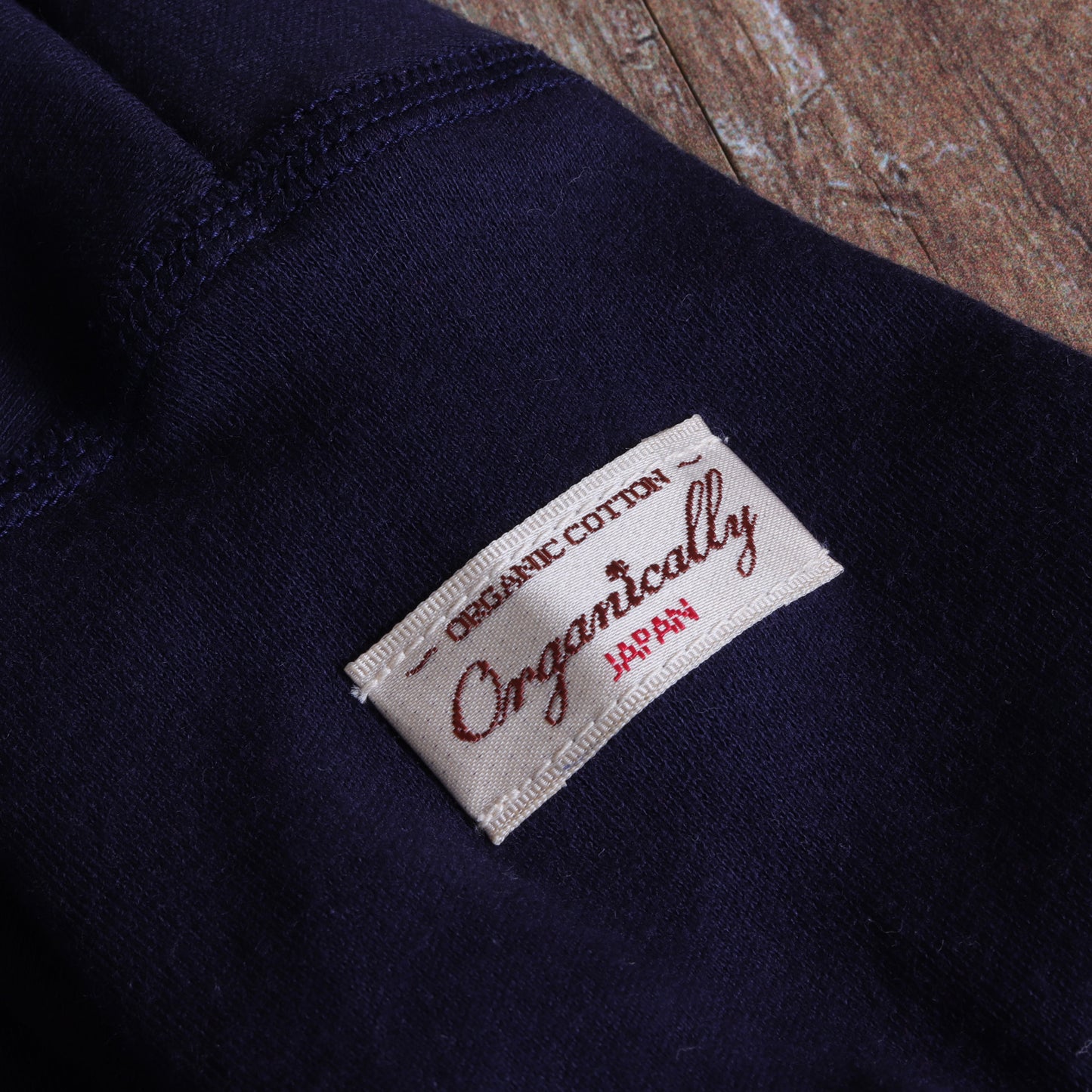 スムースニット長袖Tシャツ （Navy）