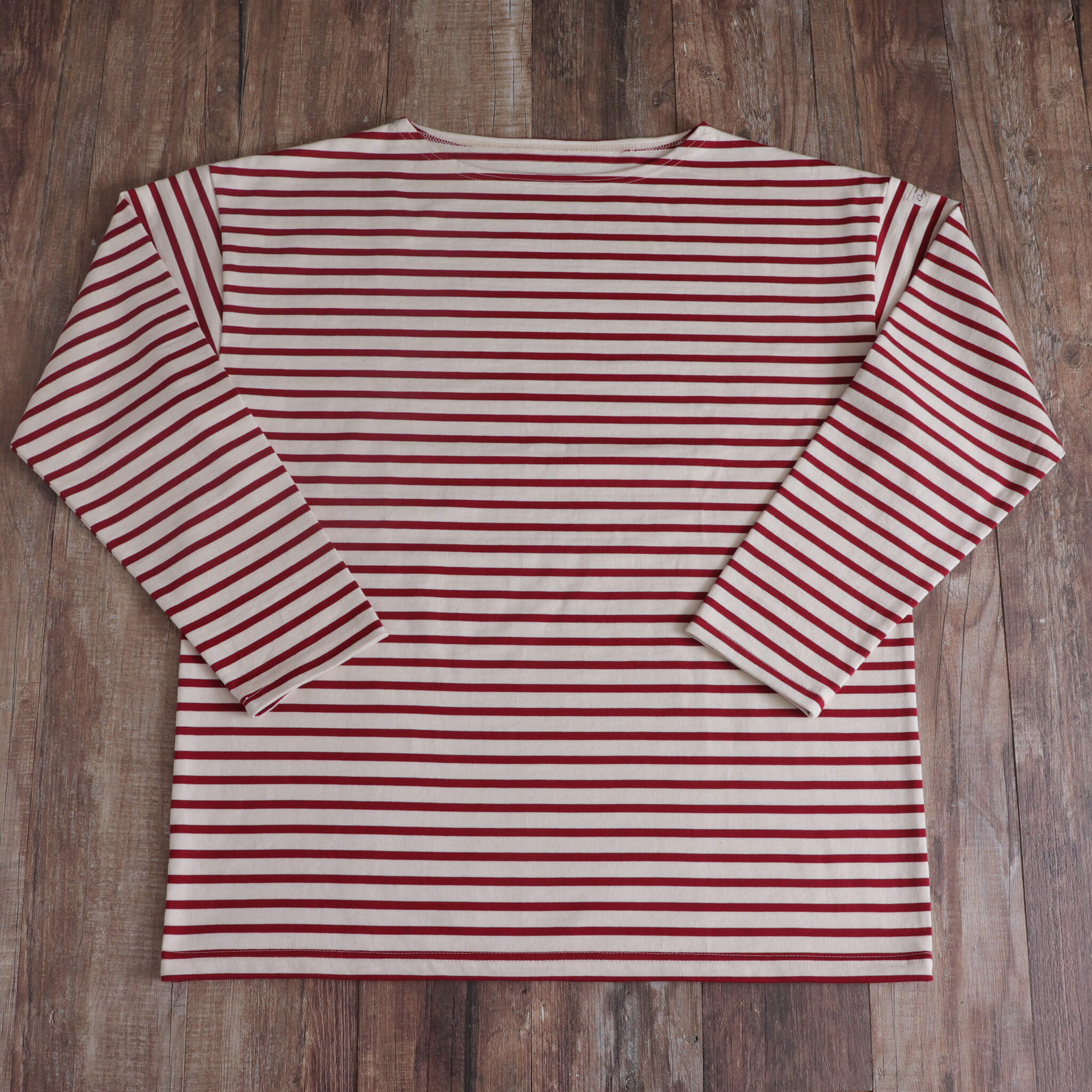 メンズギフト/日本製】オーガニックコットン長袖ボーダーTシャツと