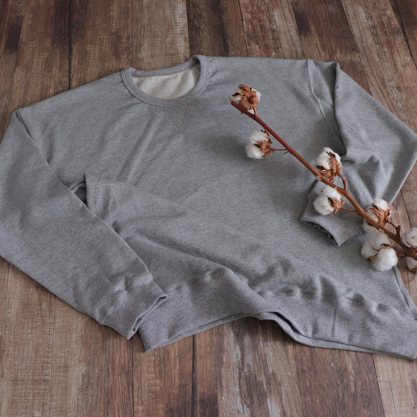 オーガニックスウェットシャツ（Gray）