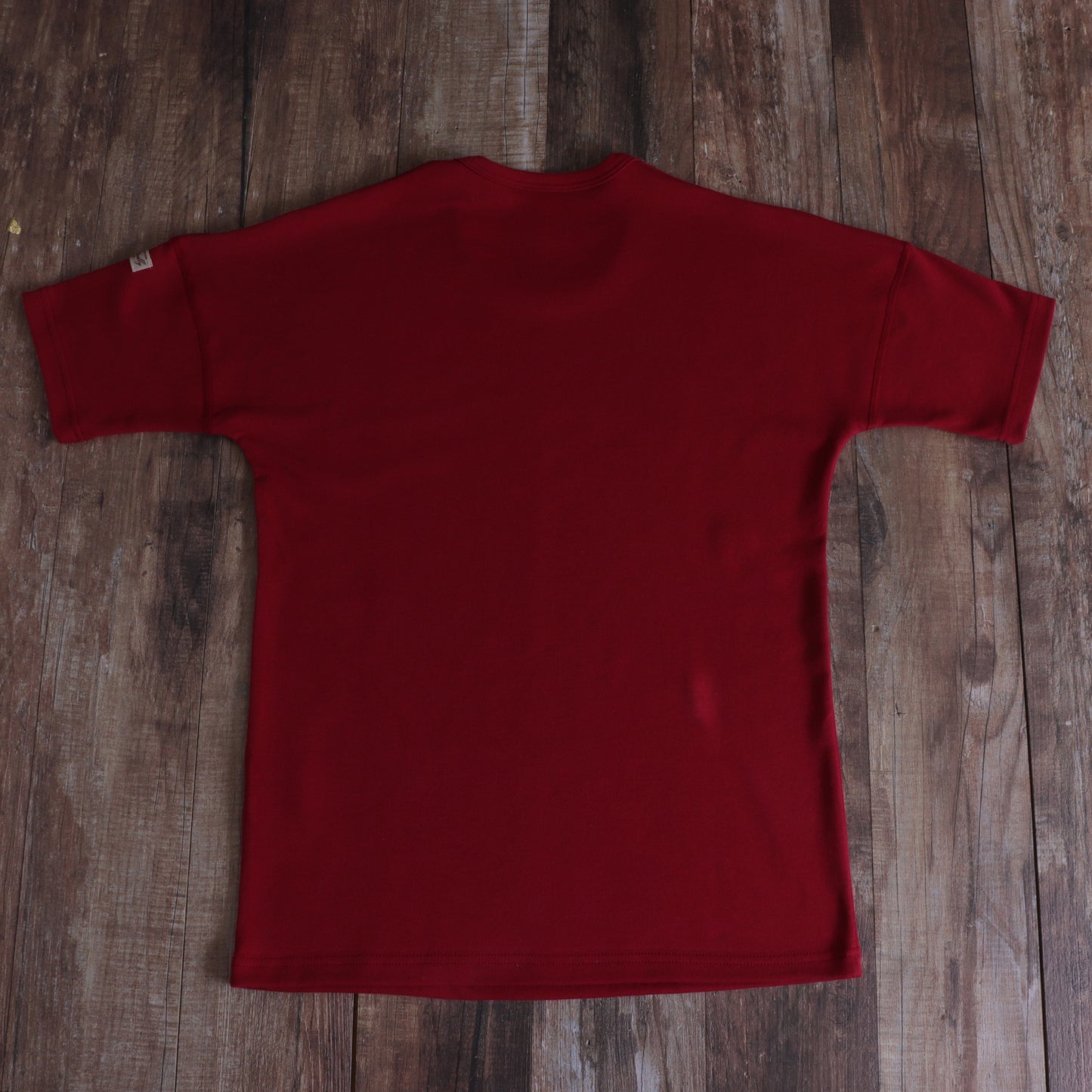 スムースニット半袖Tシャツ（Red）